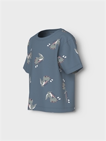 NAME IT Løs T-Shirt Valther Blue Mirage